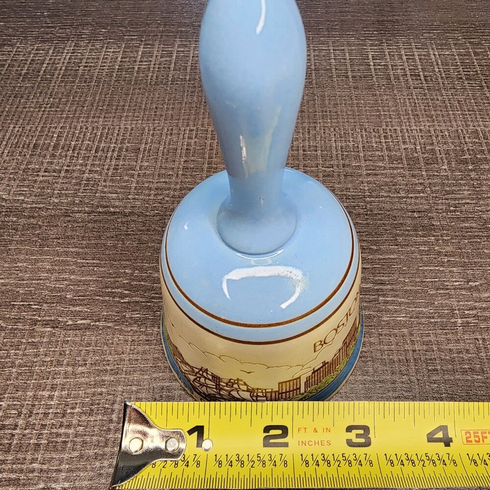 Vintage Porcelain Bell Boston, MA landmarks Paul Revere Faneuil Hall USS 5.5” - Picture 6 of 9